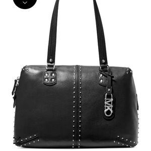 Brand new Michael Kors bag Astor Medium Studded Leather Shoulder Tote.